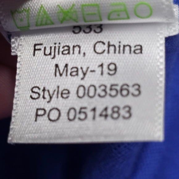 Lilly Pulitzer Elba Sweater Womens Small Blue Tassel 3/4 Sleeve Beach Resort - Picture 8 of 12